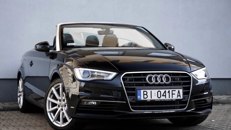 Audi A3 cena 81000 przebieg: 78500, rok produkcji 2016 z Pieniężno małe 301